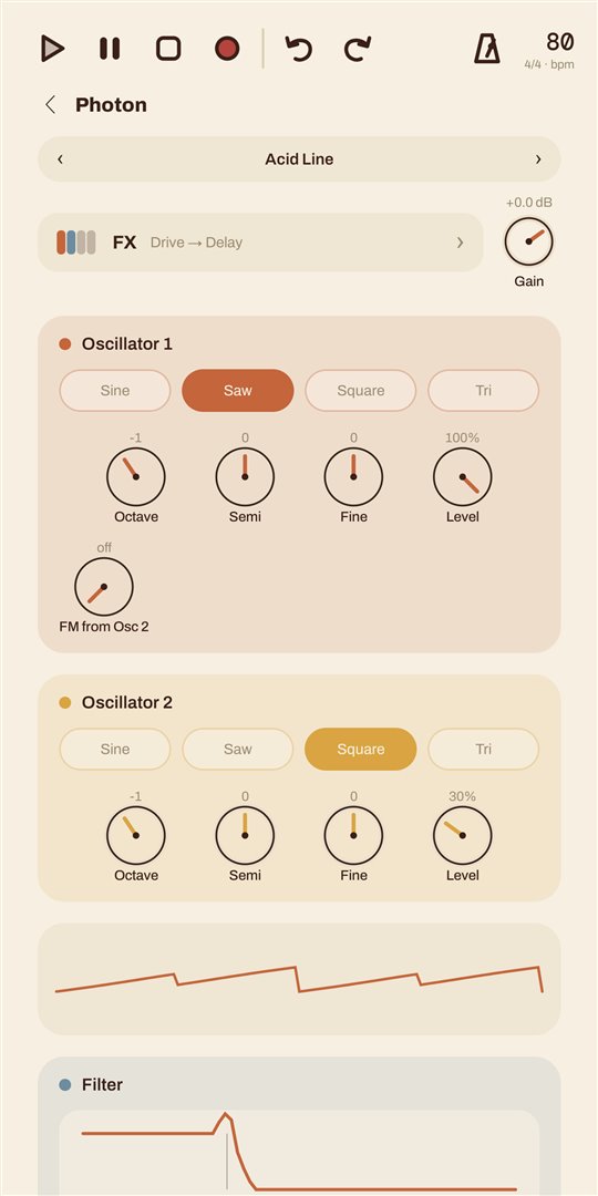 Photon synth